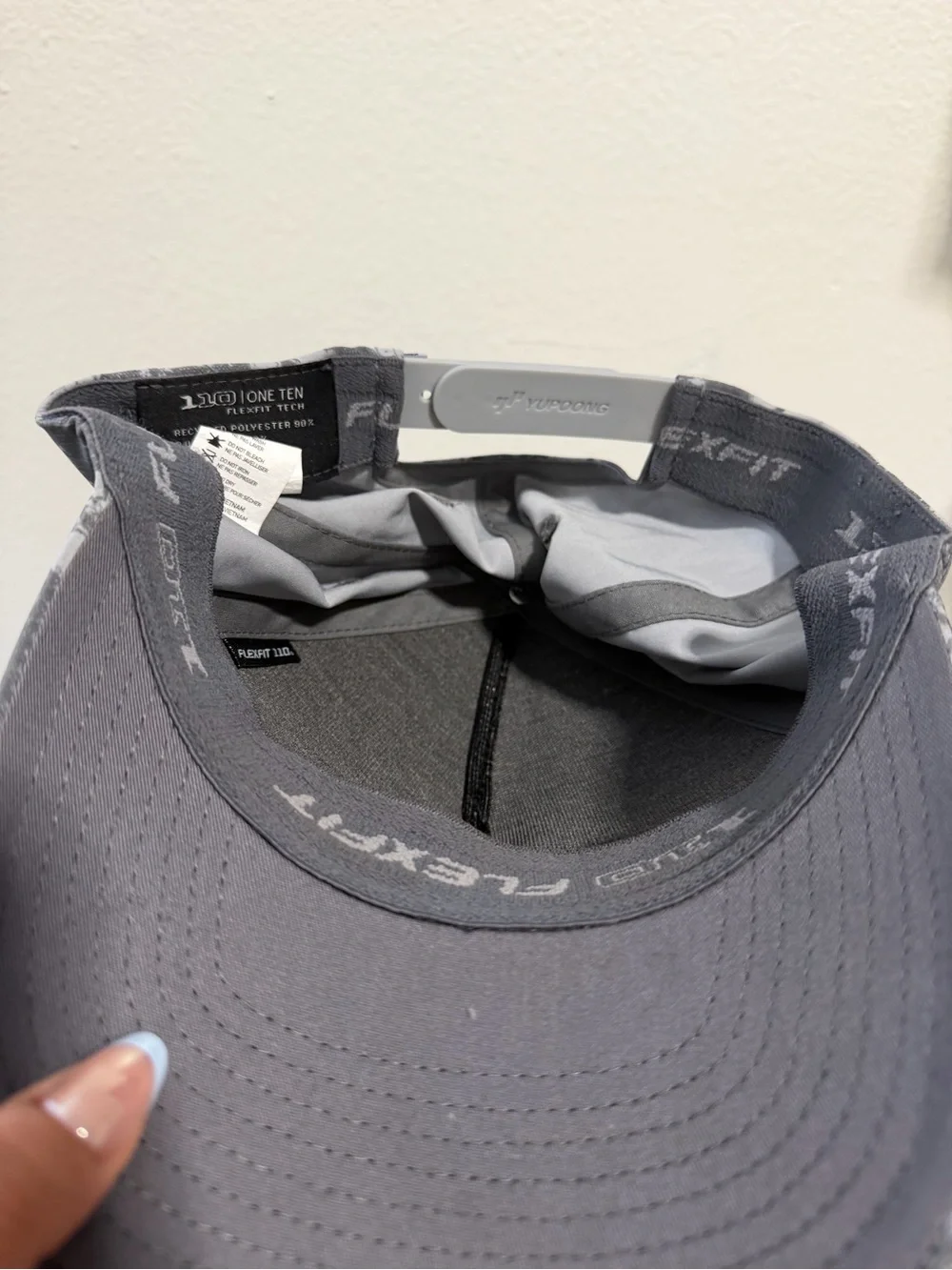 Travis Mathew Gray Marble Print Baseball Cap